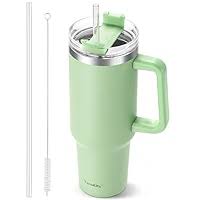 NO LOGO CUSTUMIZABLE WHITE TUMBLER (GREEN)