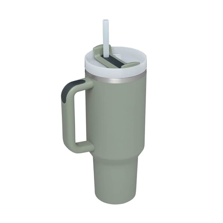 NO LOGO CUSTUMIZABLE WHITE TUMBLER (GREY)