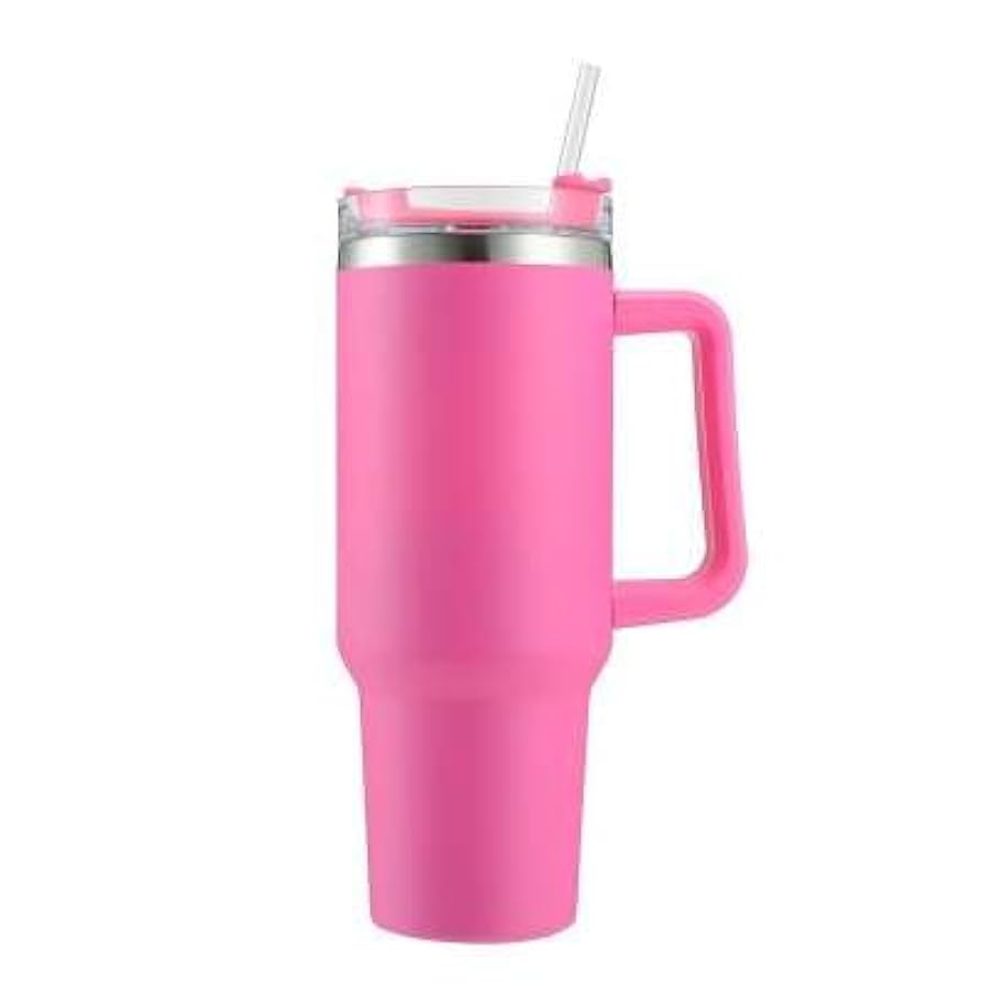 NO LOGO CUSTUMIZABLE WHITE TUMBLER (PINK)