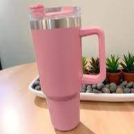 NO LOGO CUSTUMIZABLE WHITE TUMBLER (BABY PINK)